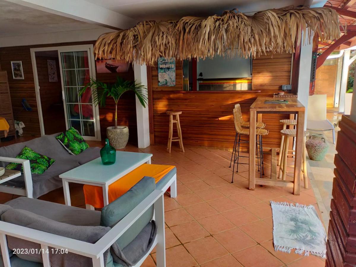 Douceur Des Hauteurs Bas De Villa, Piscine Privee Sainte-Luce Kültér fotó